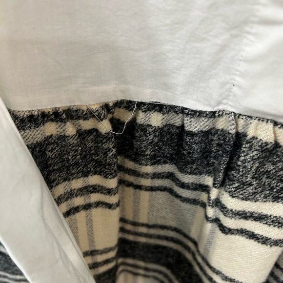 French Connection Arla Flannel LS Shirt Dress - Picture 8 of 8